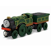 Thomas the Tank Engine Emily Wooden Railway Engine Vehicle